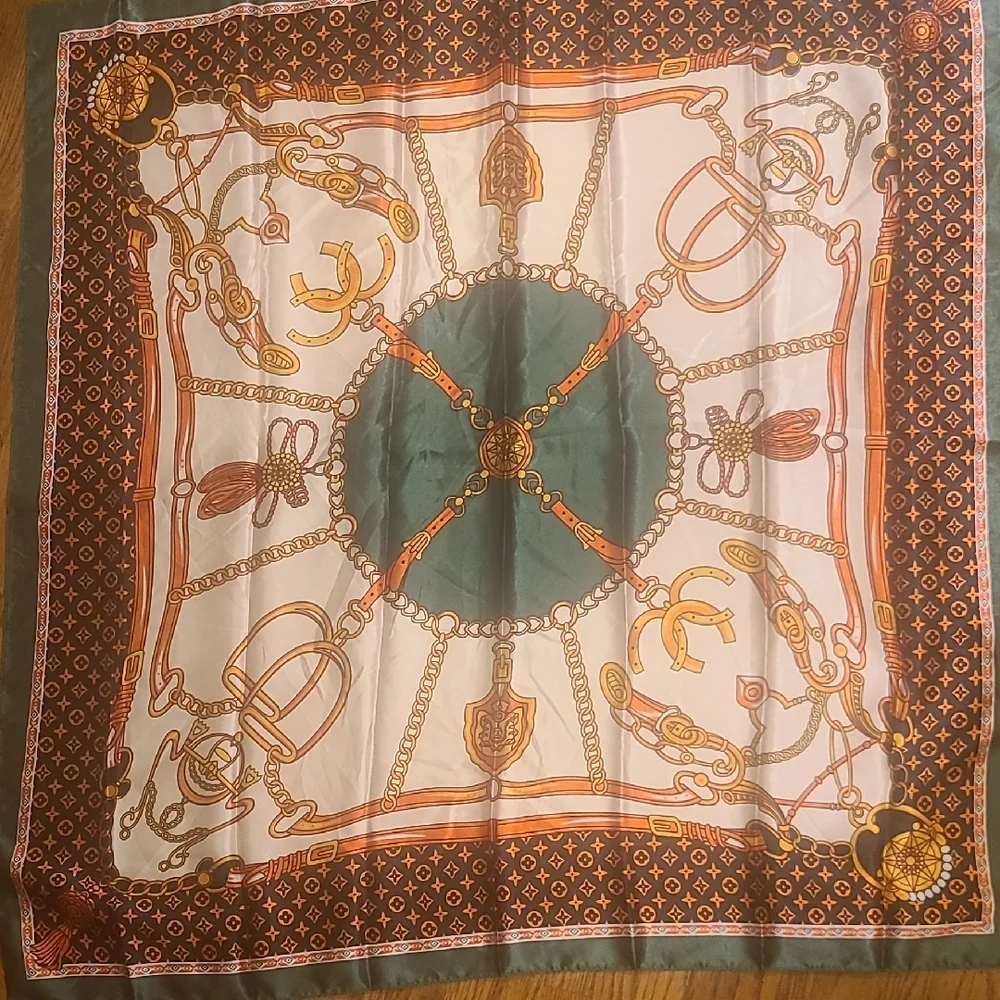 Premium Silky Satin Multi Scarf